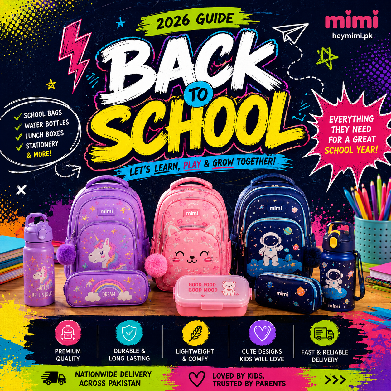 The Ultimate Back-to-School Shopping Guide in Pakistan