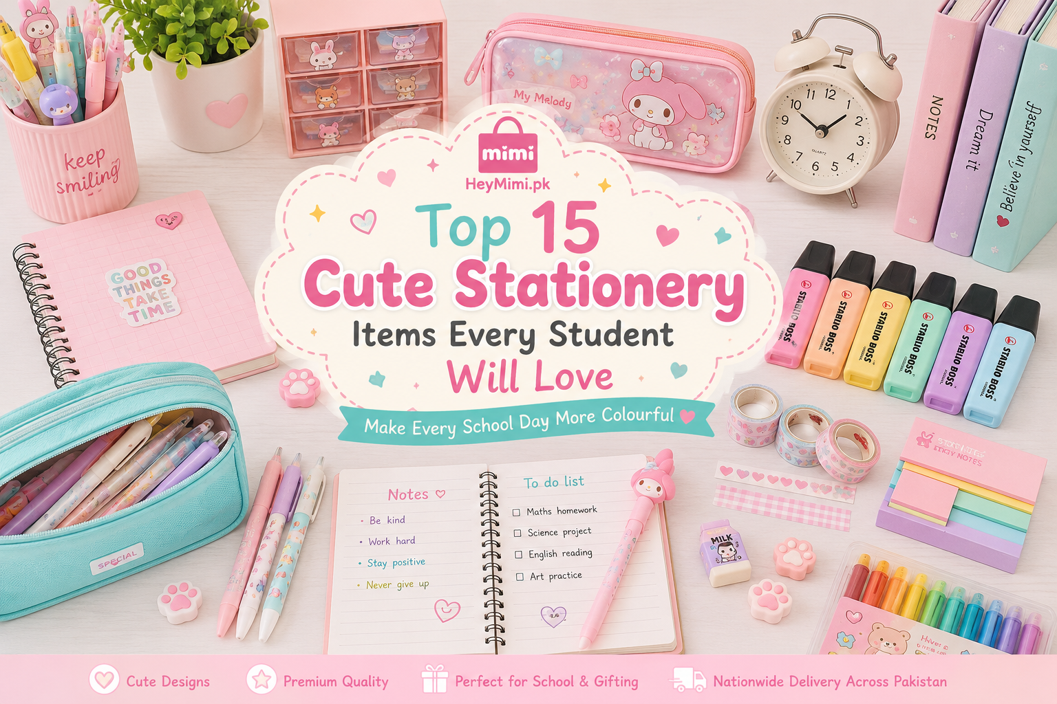 Top 15 Cute Stationery Items Every Student Will Love