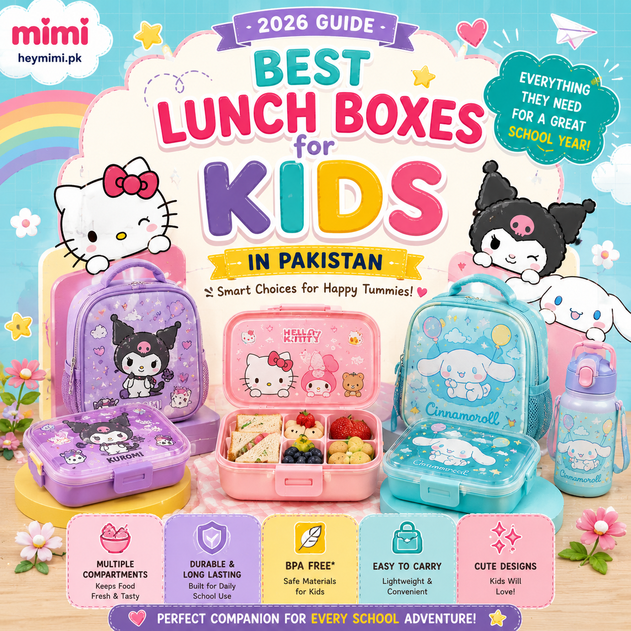 Best Lunch Boxes for Kids in Pakistan