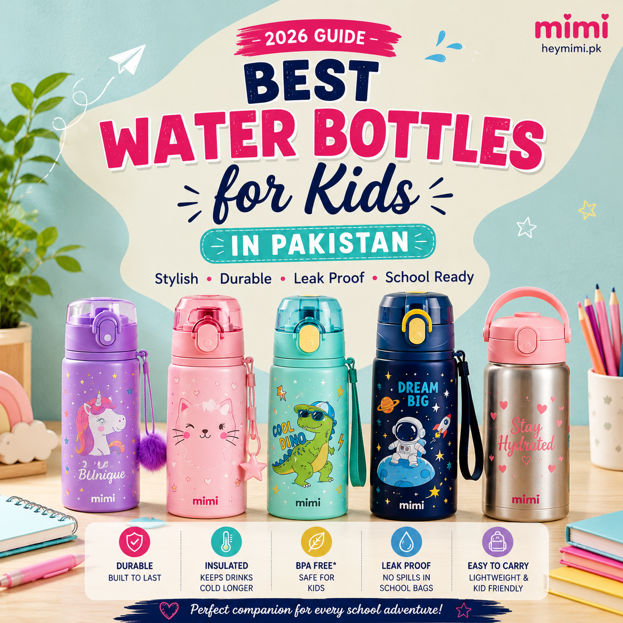 Best Water Bottles for Kids in Pakistan