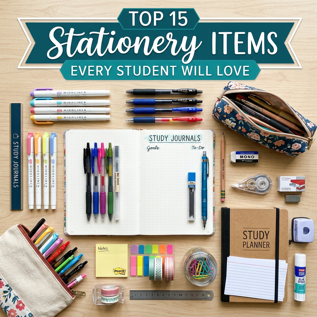 15 Cute Stationery Items Every Student Will Love (2026 Guide)