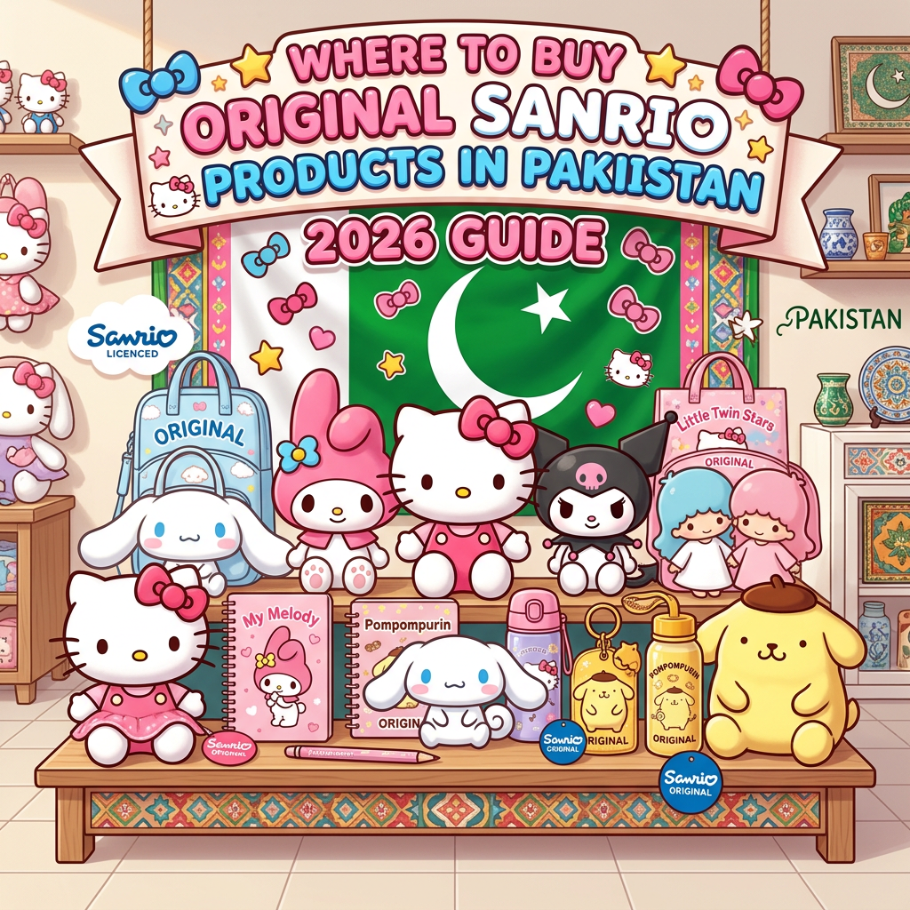 Where to Buy Original Sanrio Products in Pakistan (2026 Guide)