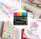 OUTLINE PEN - 12 GEL PENS