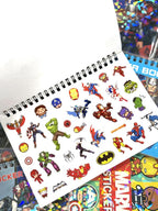 STICKER BOOK - MARVEL