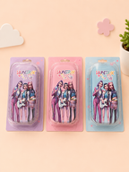 KPOP Huntrix Hard Shell Pencil Case - 4 x 9 Inches