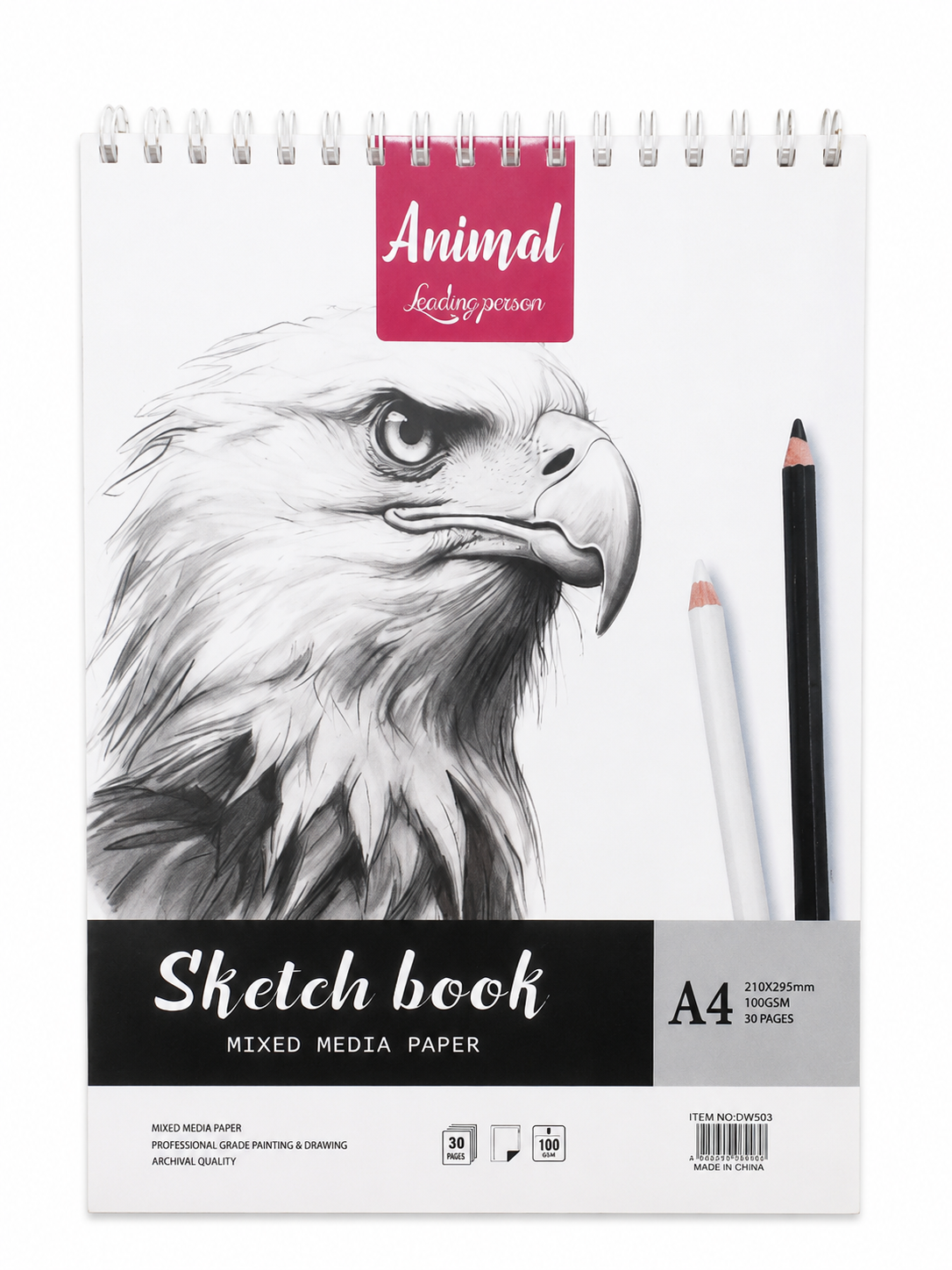 A4 SKETCH BOOK - 30 PAGES