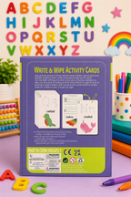 ABC WRITE AND WIPE ACTIVITY CARDS