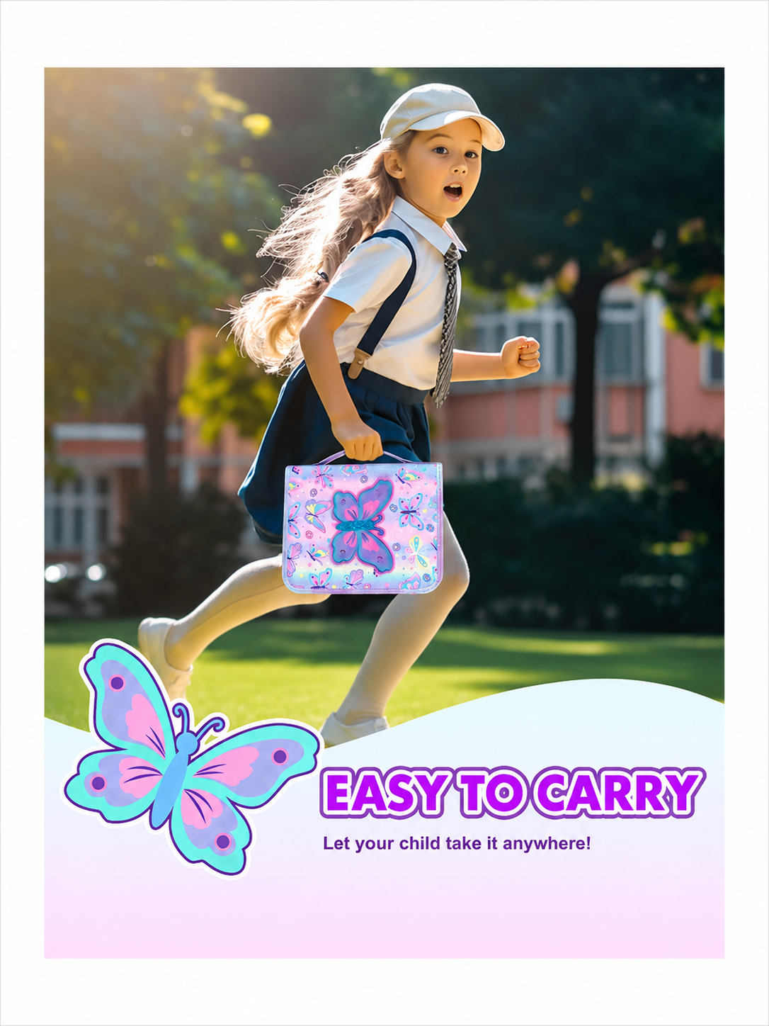 VEST Butterfly Arts Coloring Set