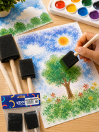 FOAM SPONGE BRUSH SET
