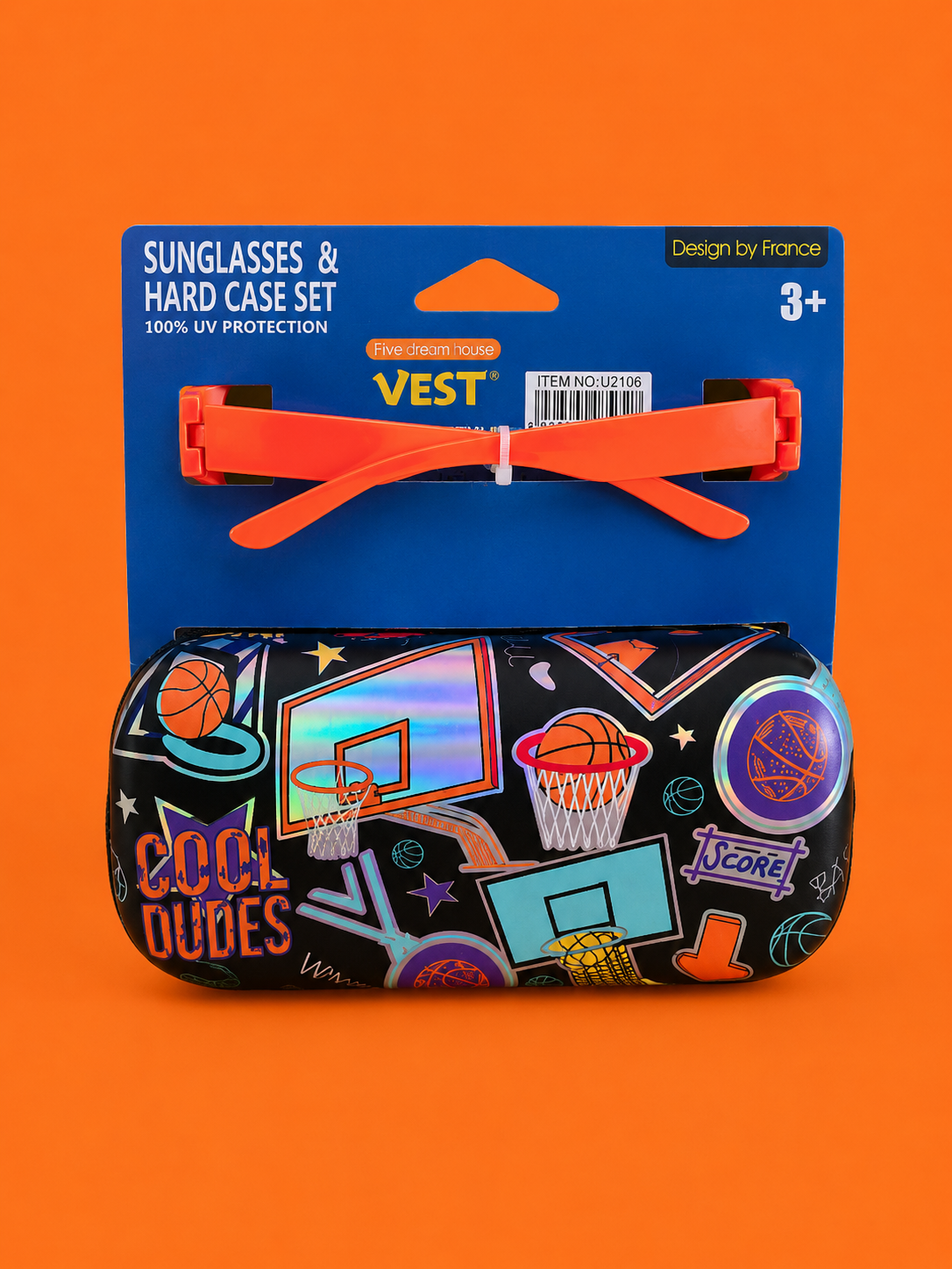 VEST BASKETBALL SUNGLASSES SET