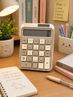 BEIGE CALCULATOR RZ867 MAX
