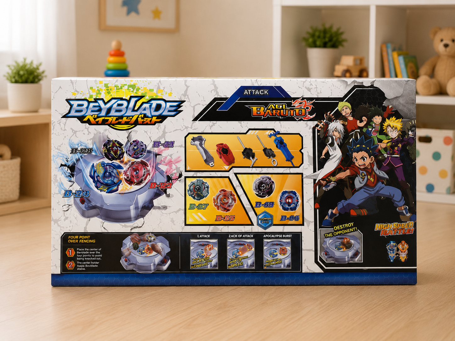 BEYBLADE BOX - BLUE Secondary image