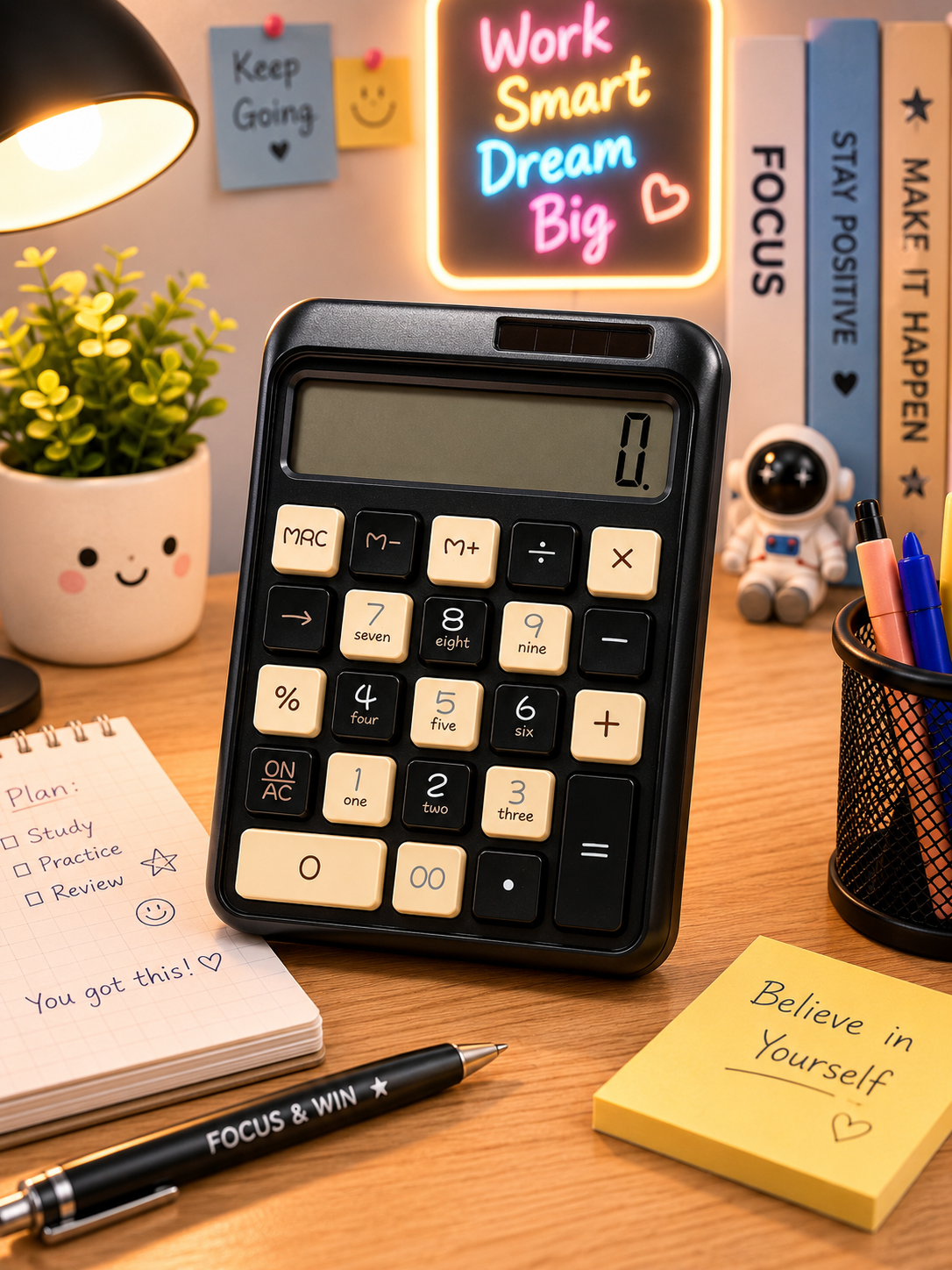 BLACK CALCULATOR RZ867 MAX