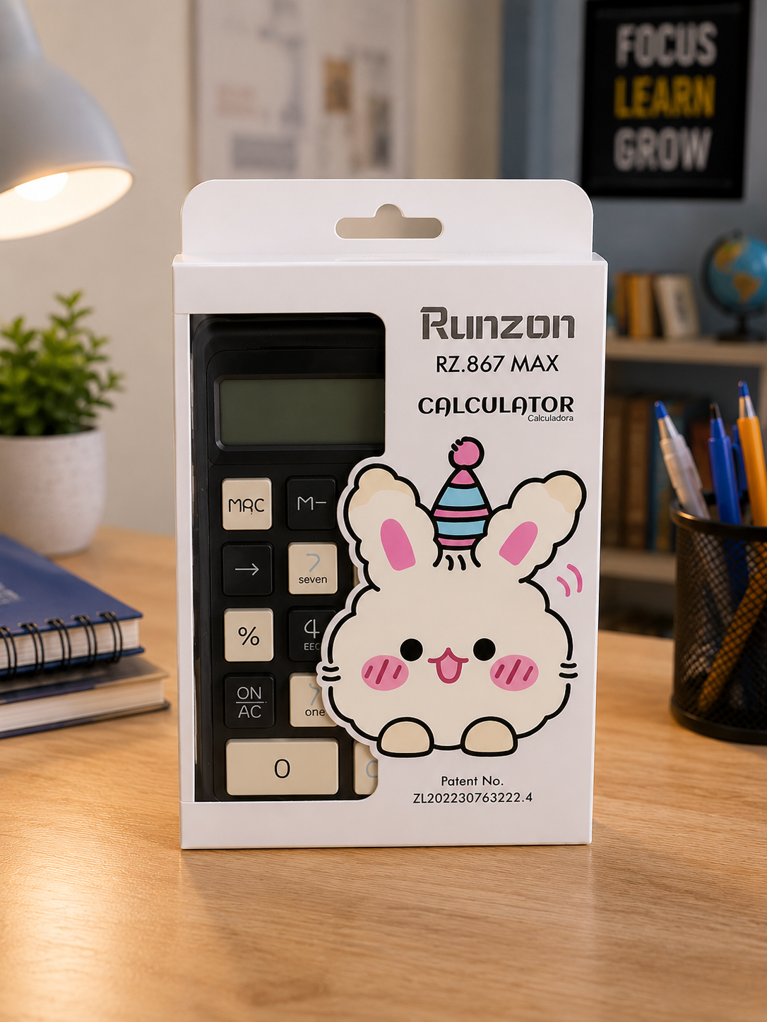 BLACK CALCULATOR RZ867 MAX