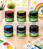 BLUEBIRD FINGER AND FACE PAINT 6X25ML