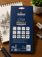 BLUEBIRD SKETCH PENCIL SET 12