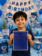 BLUE GOODY BAGS 10 PCS PACK