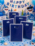 BLUE GOODY BAGS 10 PCS PACK