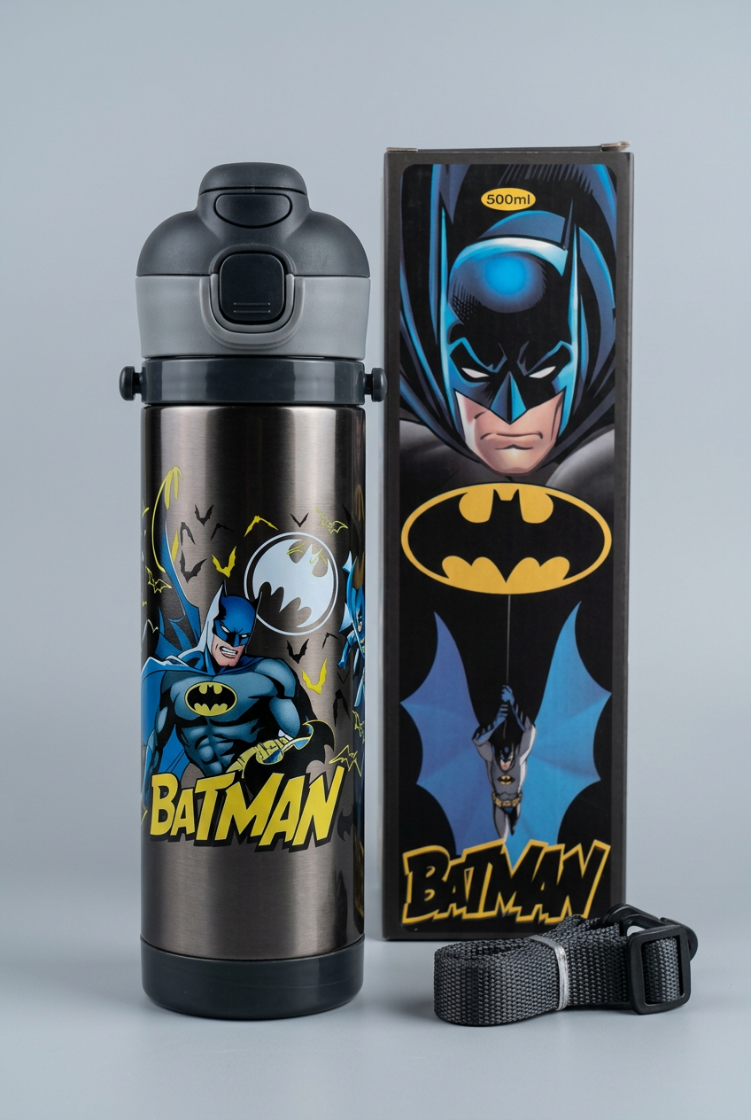 Batman Stainless Steel Water Bottle – 500ml