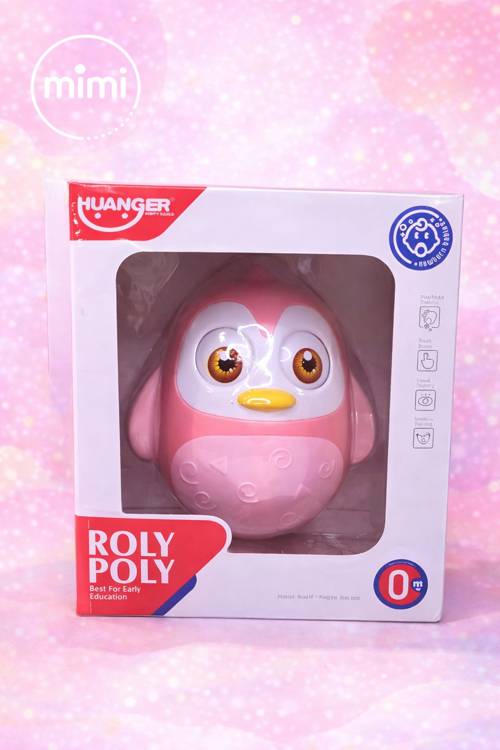 PINK ROLY POLY ART # HE0202 (LLT)