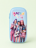 K-POP Huntrix Hard Shell Pencil Case - 4 x9 Blue