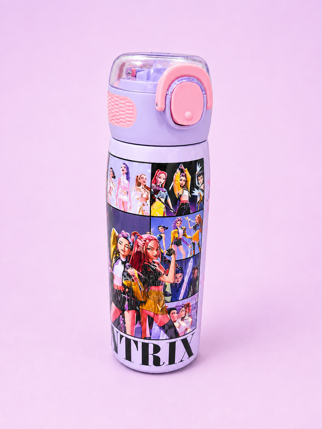 KPOP Huntrix Stainless Steel Water Bottle – 600ml