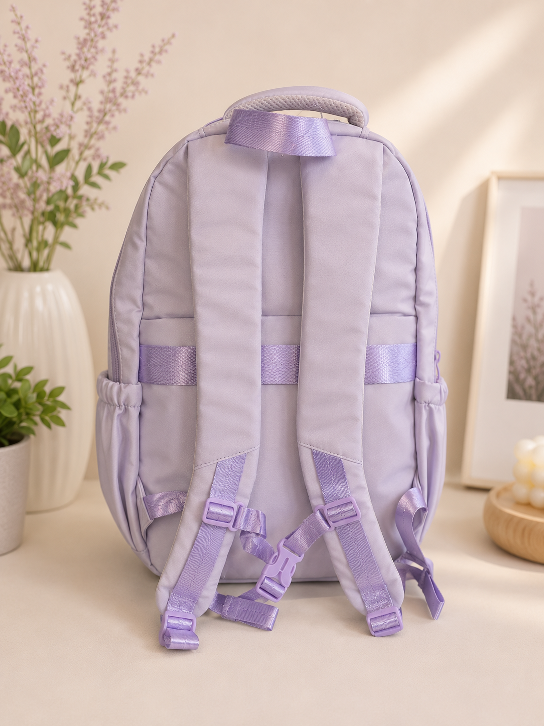 SCHOOL BAG 9593 COLOR BEADS (JZ) PURPLE