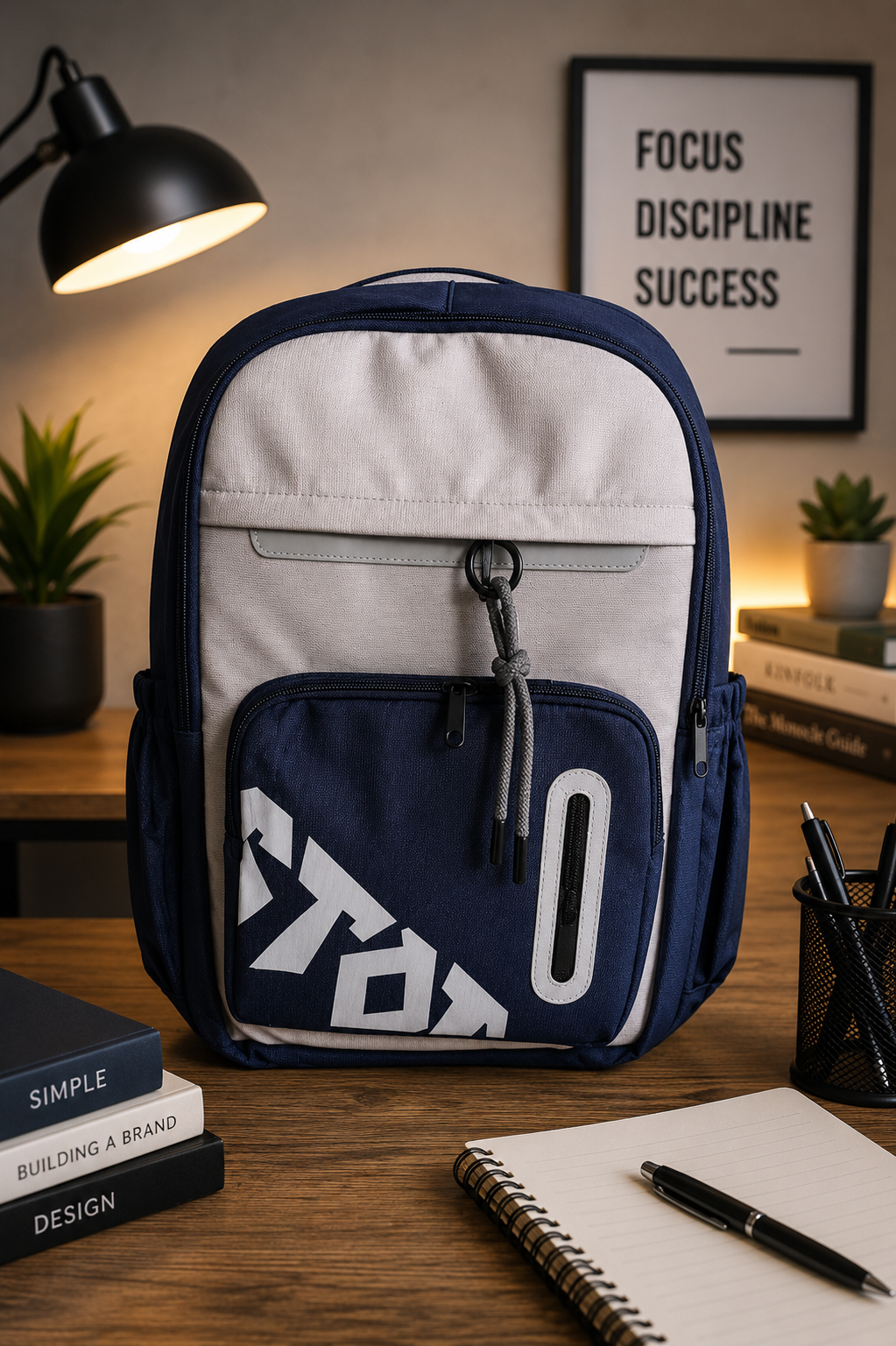 COLLEGE BAG 8728 BLUE