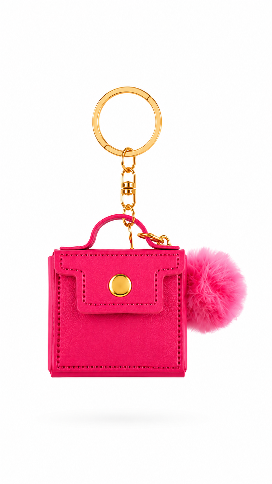 Mini Handbag Keychain Pouch