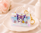 Pochacco Holographic Mini Coin Pouch Keychain