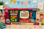 CASH REGISTER GREY &B ORANGE CF8533