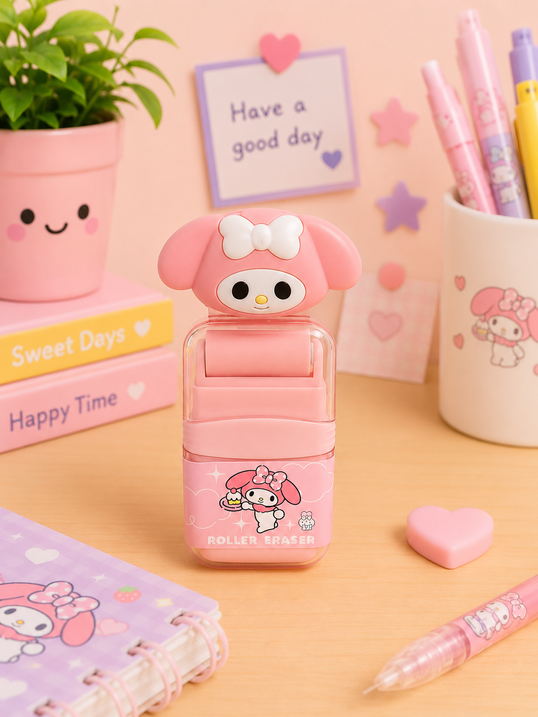 SANRIO ROLLER ERASER