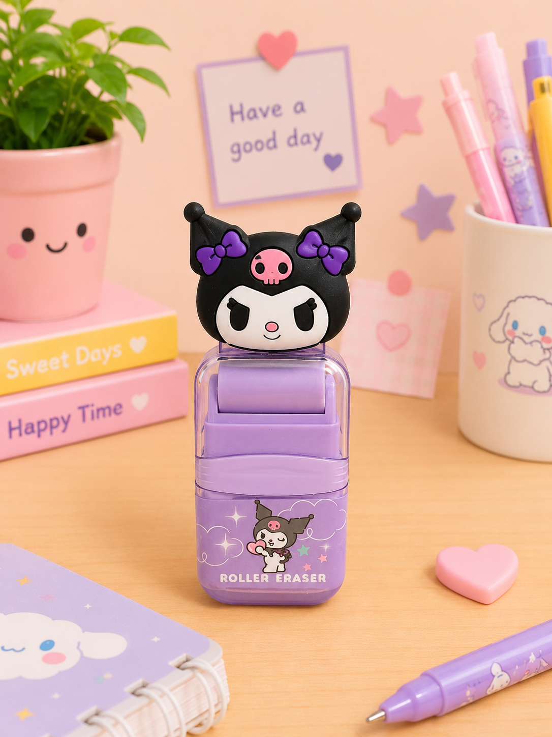 SANRIO ROLLER ERASER