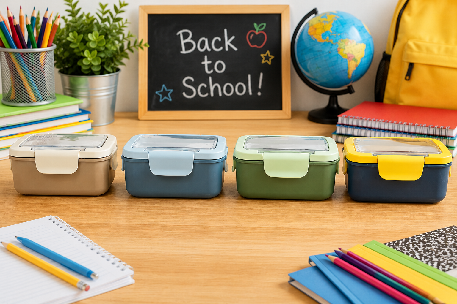 LUNCH BOX WITH CUTLERY