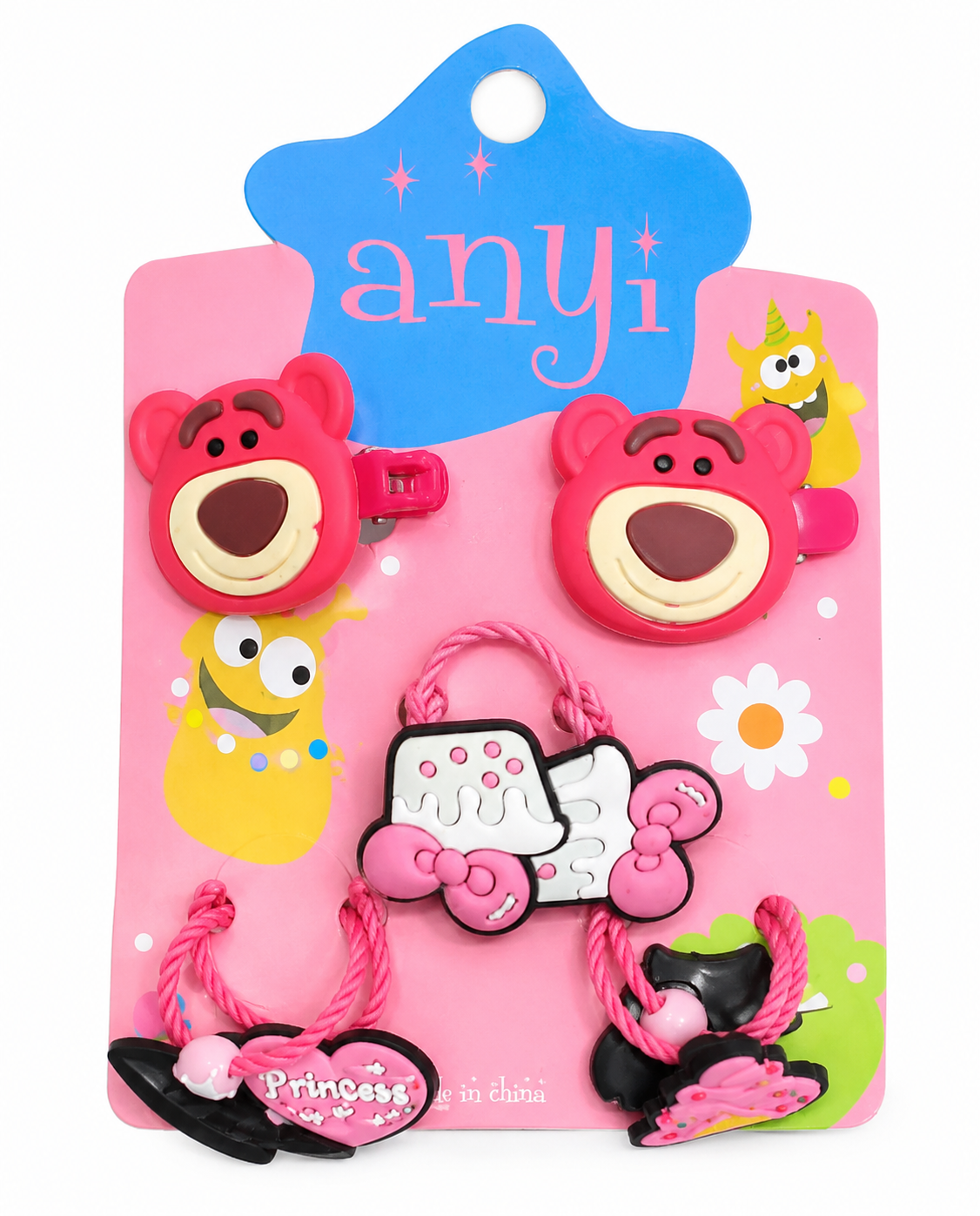 Pink Bear Card Set