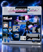STEM SCIENCE SET - TELESCOPE AND MICROSCOPE