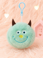Animal Plushy Coin Keychain