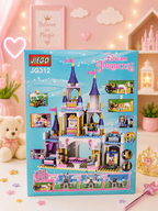 Dream Princess Castle Building Block Set – 656+ Pieces