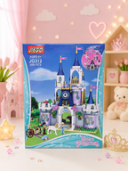 Dream Princess Castle Building Block Set – 656+ Pieces
