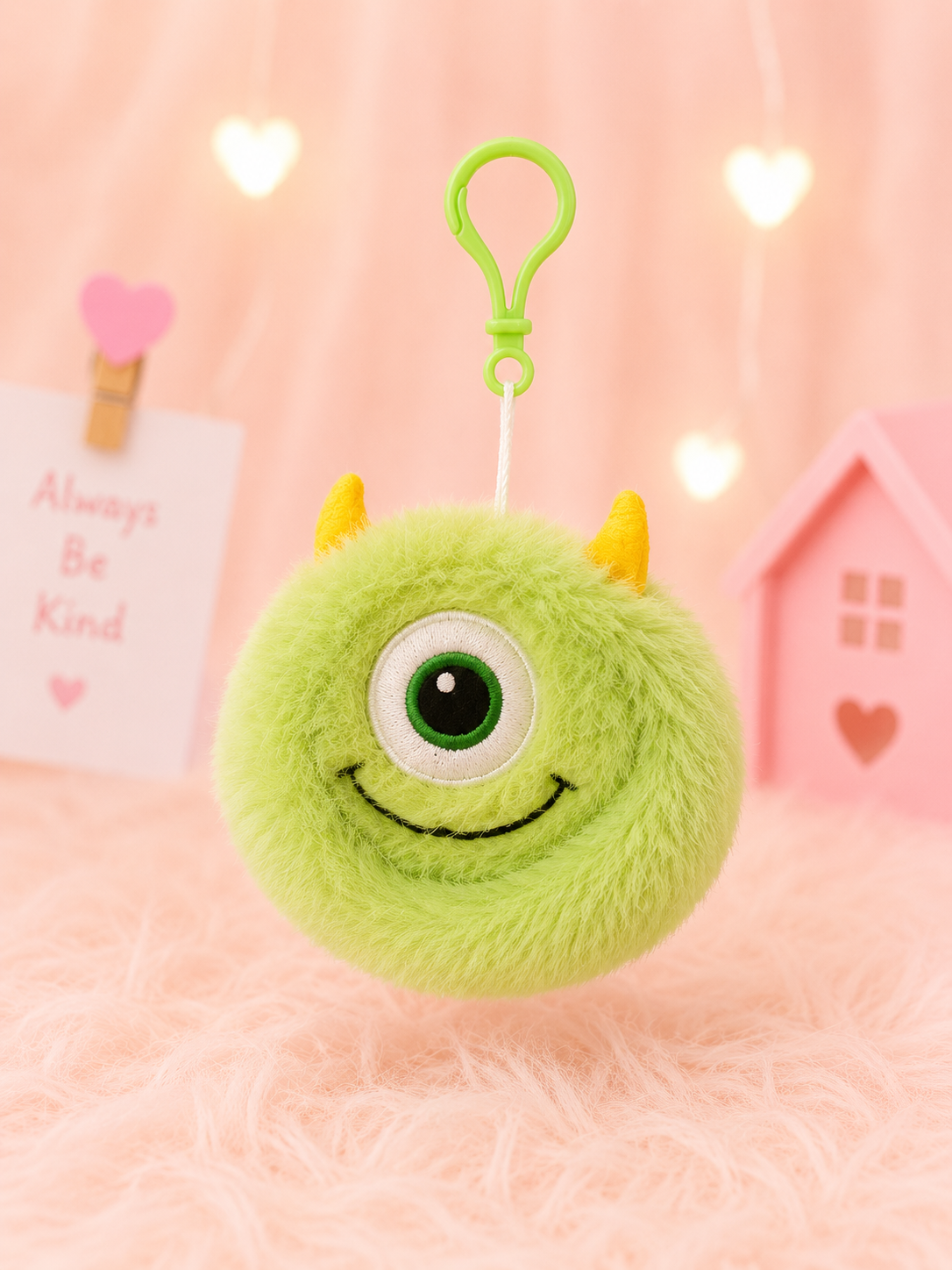 Animal Plushy Coin Keychain