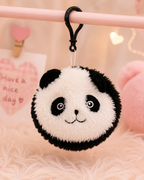Animal Plushy Coin Keychain