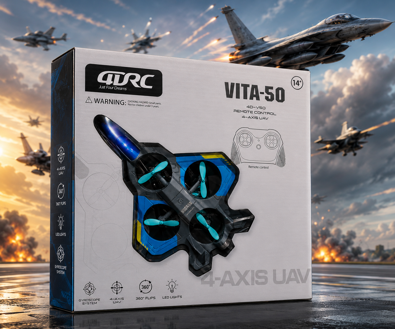 4DRC FIGHTER PLANE 4D-V50 Main image