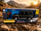 MERCEDES G WAGON WITH LIGHT AND SPRAY - BLACK