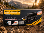 MERCEDES G WAGON WITH LIGHT AND SPRAY - BLACK