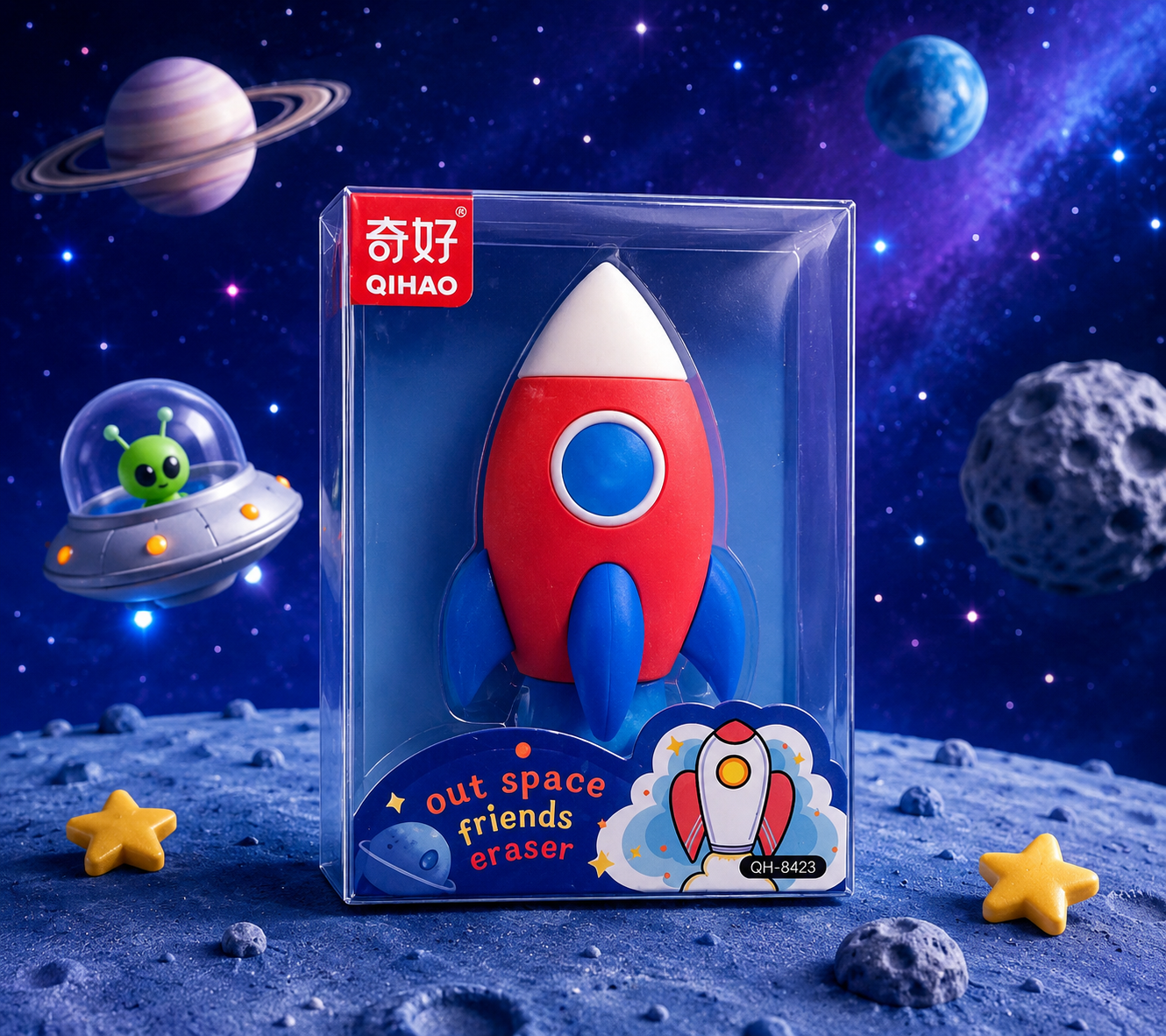 BIG ROCKET ERASER
