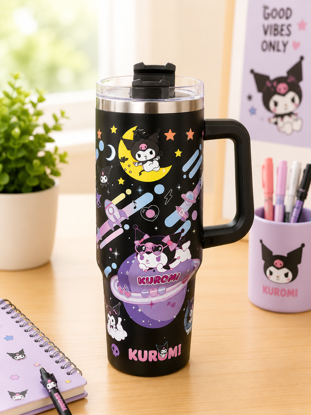 KUROMI TUMBLER - BLACK