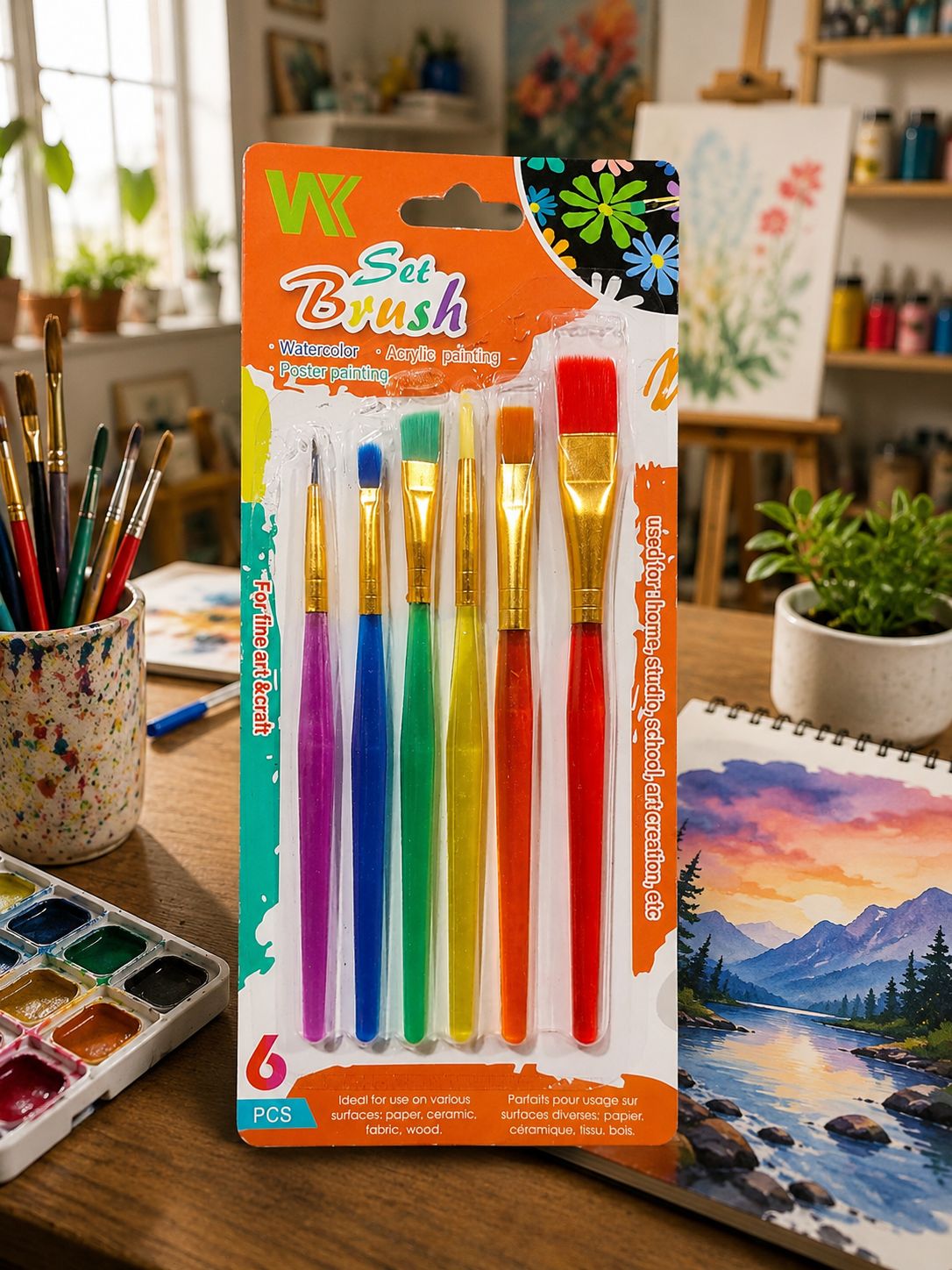 BRUSH SET MULTI-COLOR