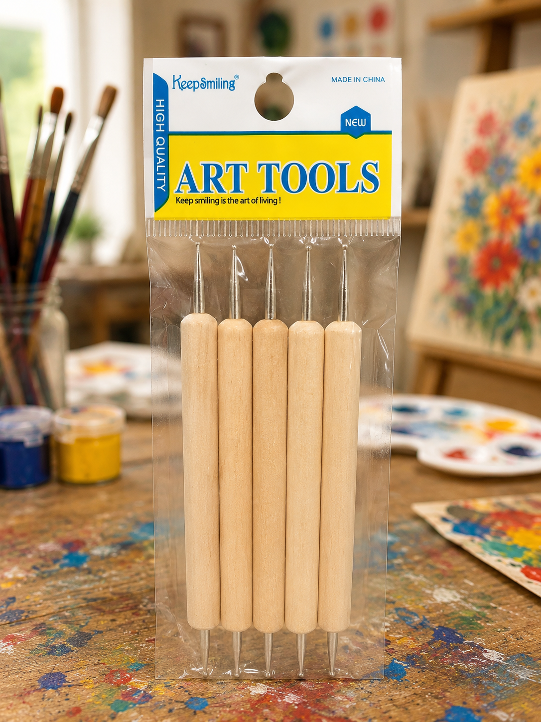 CLAY & SCULPTING TOOL SET (5 PIECES)