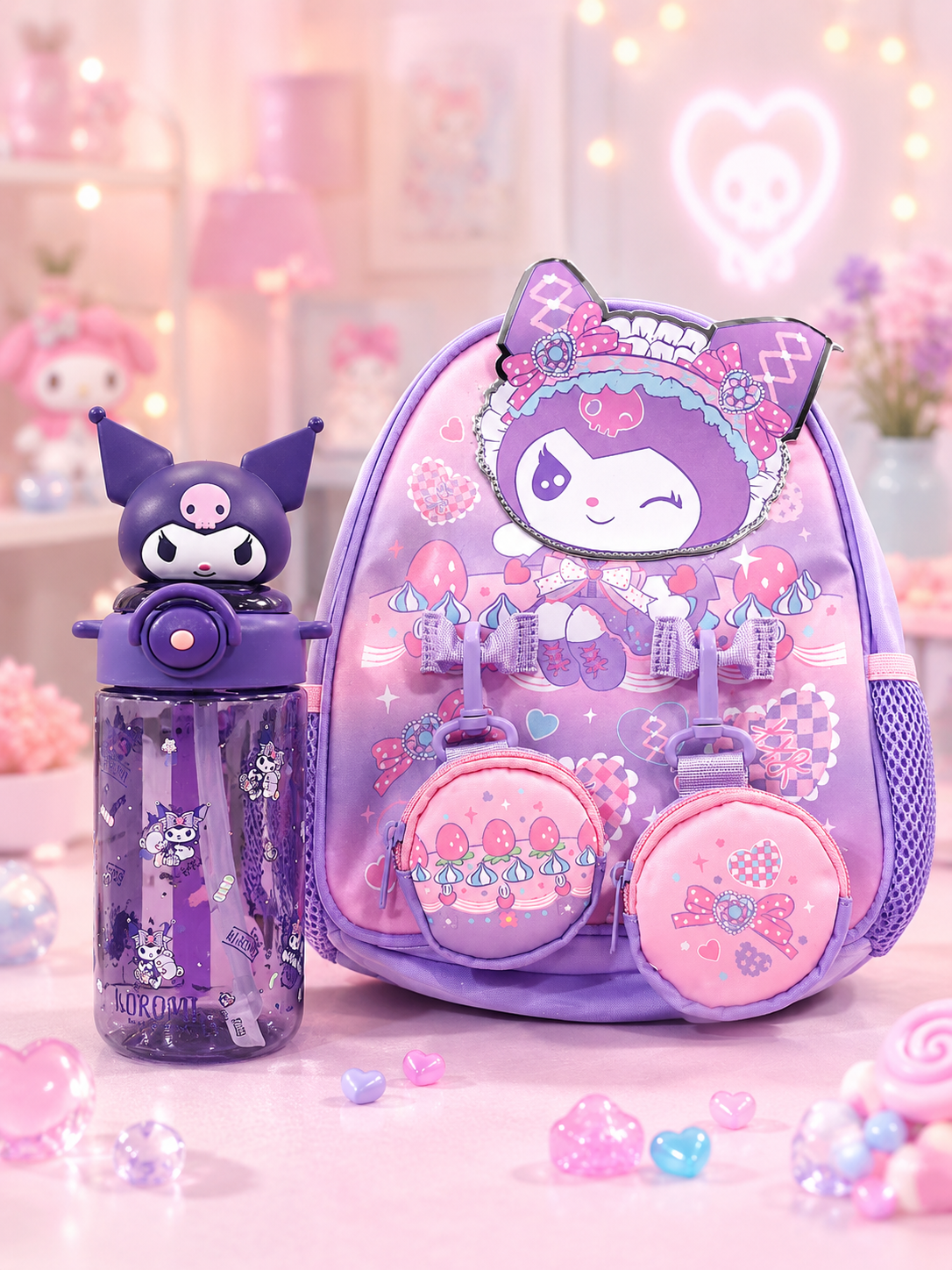 Vest Kuromi Toddlers backpack set Main image