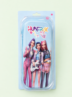 KPOP Huntrix Hard Shell Pencil Case - 4 x 9 Inches